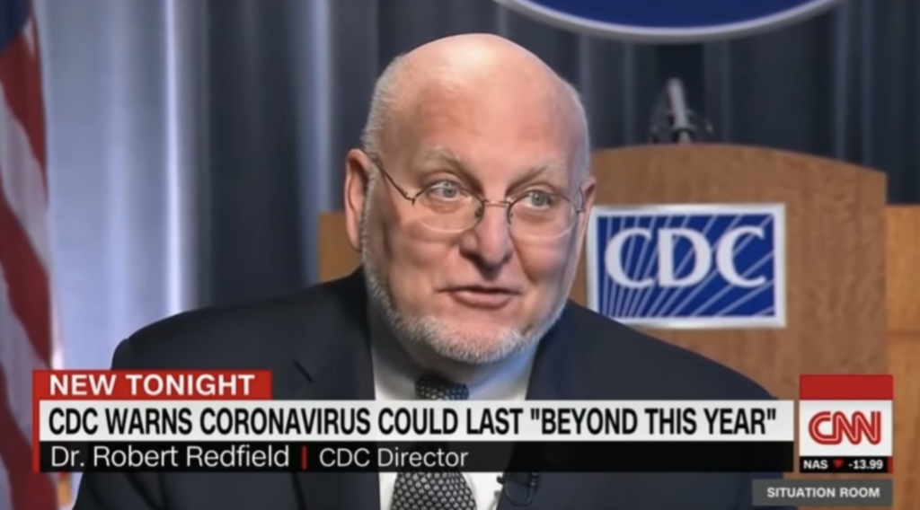 米疾病管理センター（CDC）長官：「感染の波はアメリカにも来る」と語り、新型コロナウィルスは全米に蔓延し、収束するのは「おそらく2020年を超える」と語る