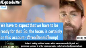 ツイッターのジャック・ドーシーCEOが今後も政治的な言論統制を拡大する計画であると語る動画が暴露される——内部の人間が社内会議の動画をリーク