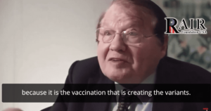 ノーベル賞受賞者のリュック・モンタニエ博士、ワクチンはさらに致死性の高い変異株の発生を助長すると警鐘ーー疫学者たちは『抗体依存性感染増強（ADE）』について語ろうとしない